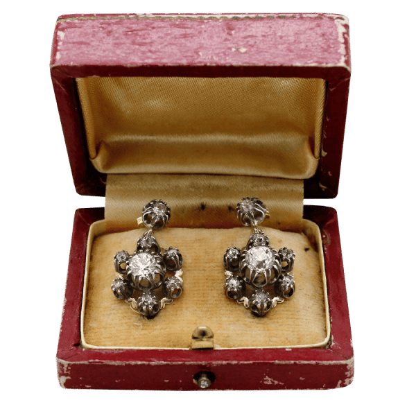 Orecchini pendenti deco