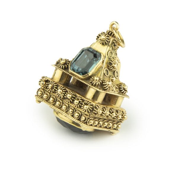 Ciondolo architettonico anni 1950-1