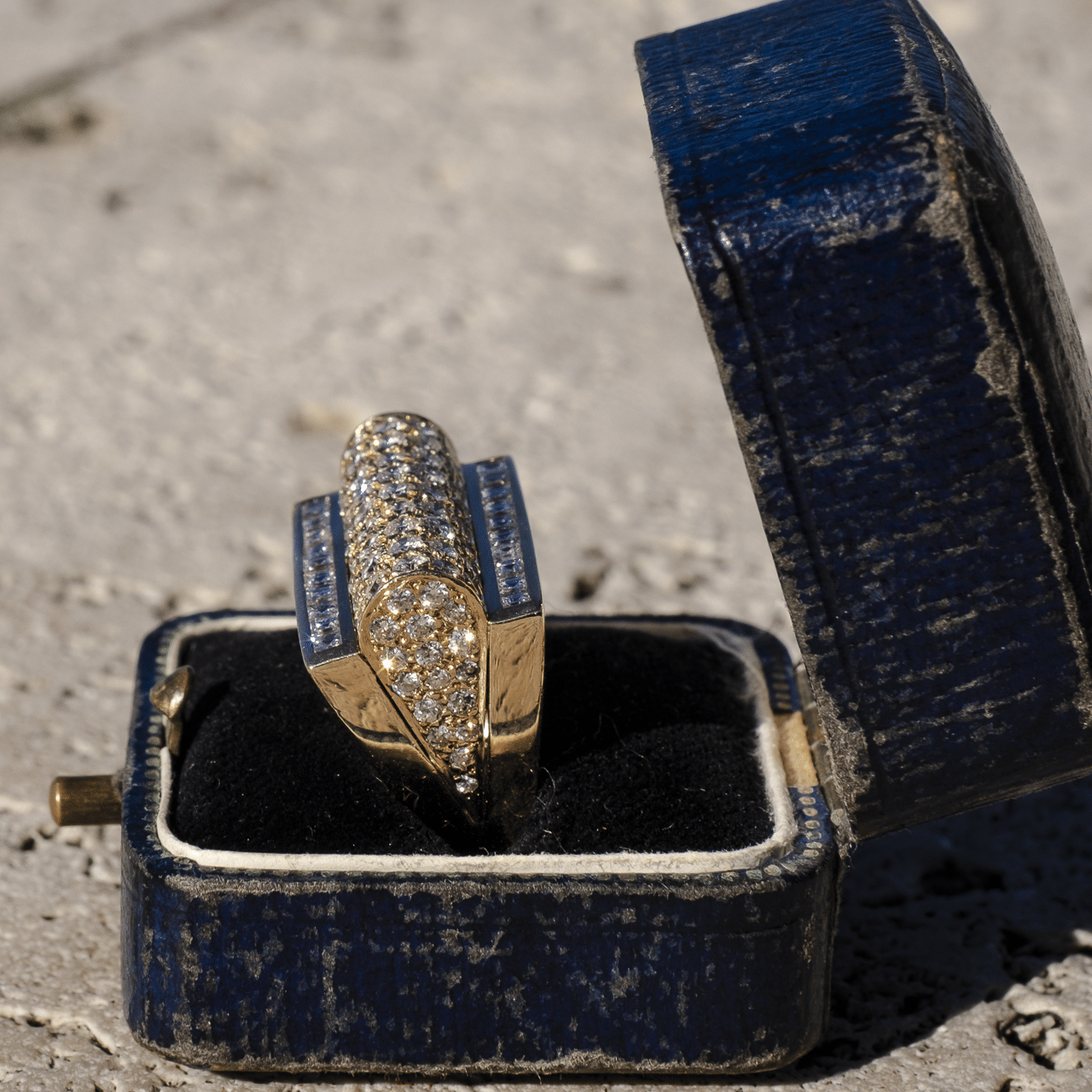 Anello a Ponte con Diamanti - immagine 8