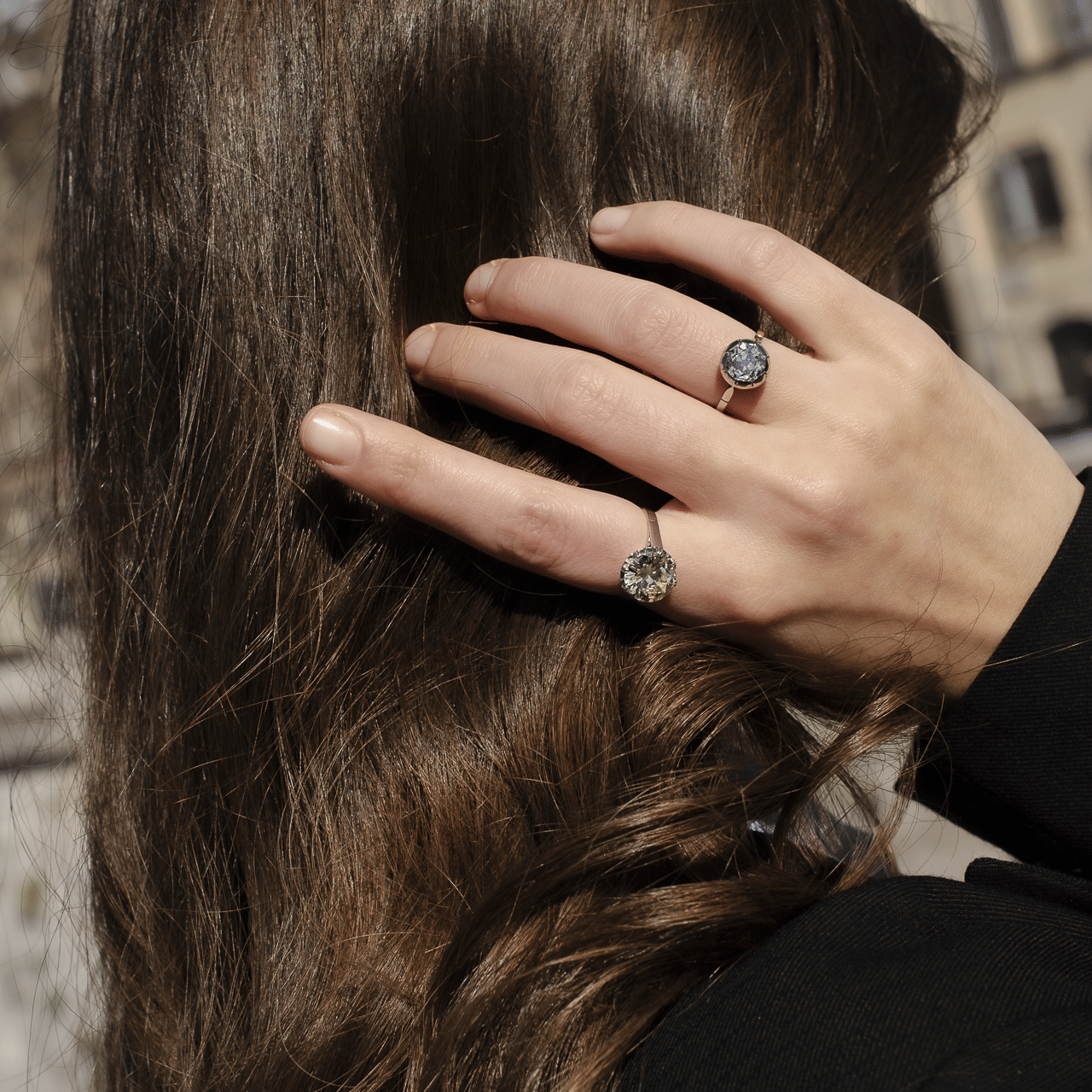 Edwardian Diamond Solitaire Ring - Image 7