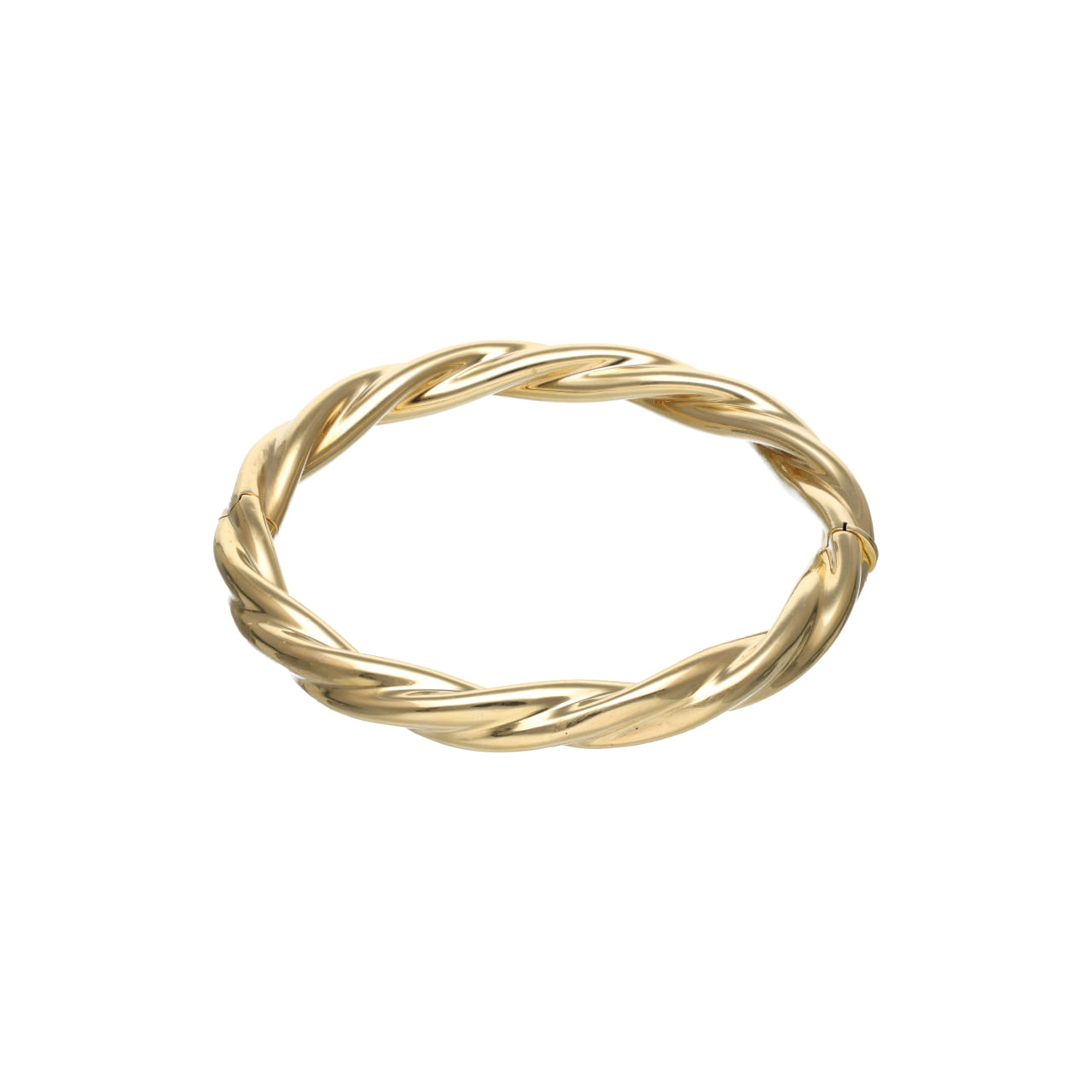 Bracciale Anni ’80 a Motivo Intrecciato in Oro Giallo 18kt - immagine 2