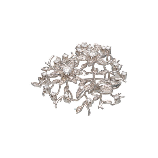 Spilla floreale vintage anni ’60