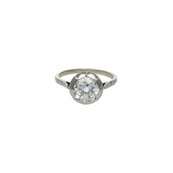 Edwardian Diamond Solitaire Ring