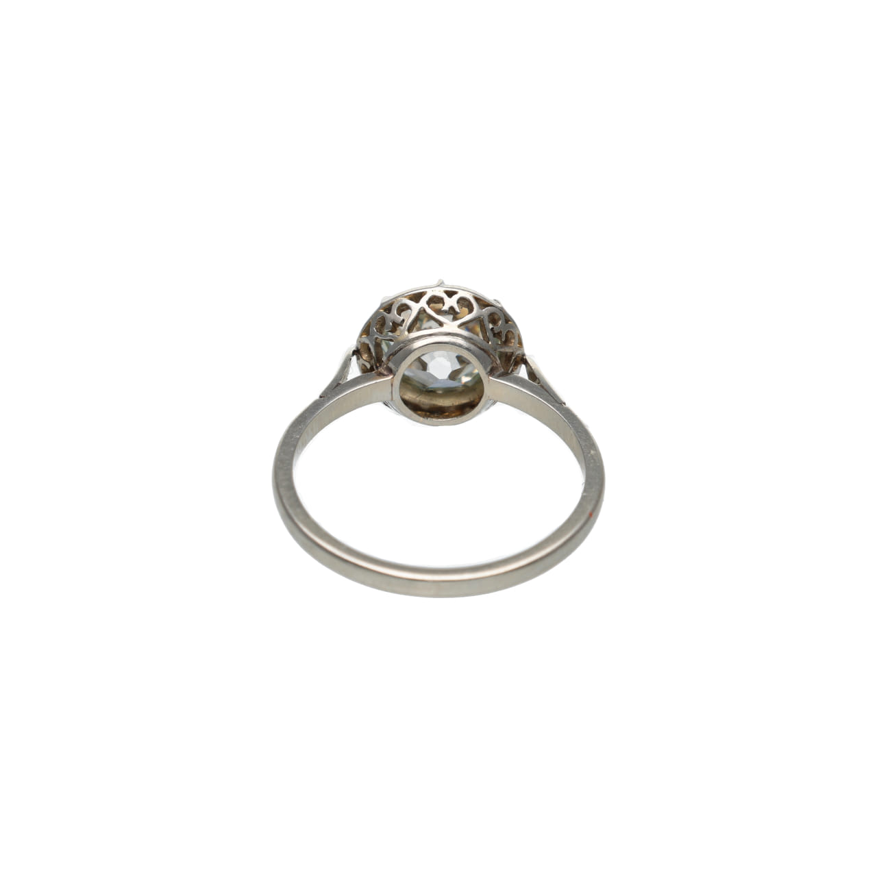 Edwardian Diamond Solitaire Ring - Image 3