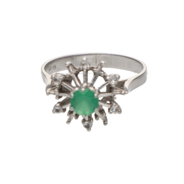 Anello anni 80 con pietre di sintesi_1