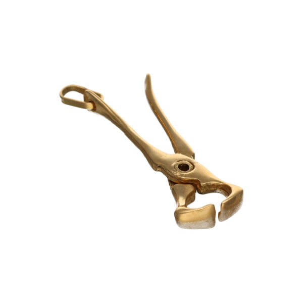 Ciondolo tenaglia in oro 18kt_1