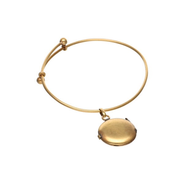 Bracciale in oro 18kt con ciondolo porta denti_1