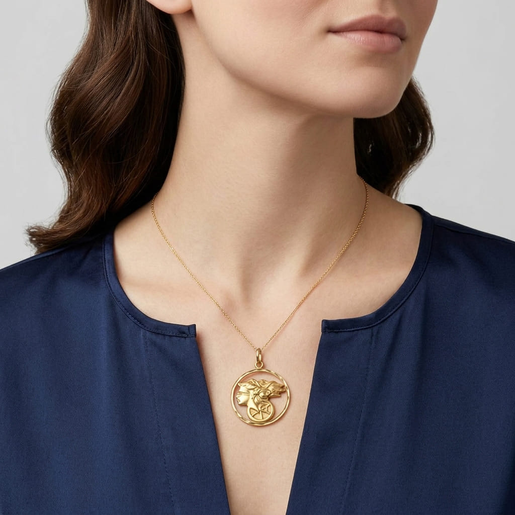 Pendant of the Blindfolded Goddess - Image 4