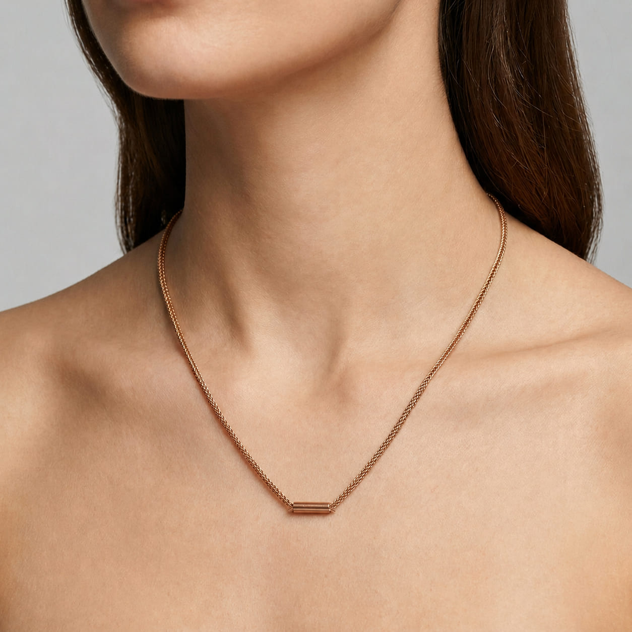 Collana vittoriano in oro 9kt_4