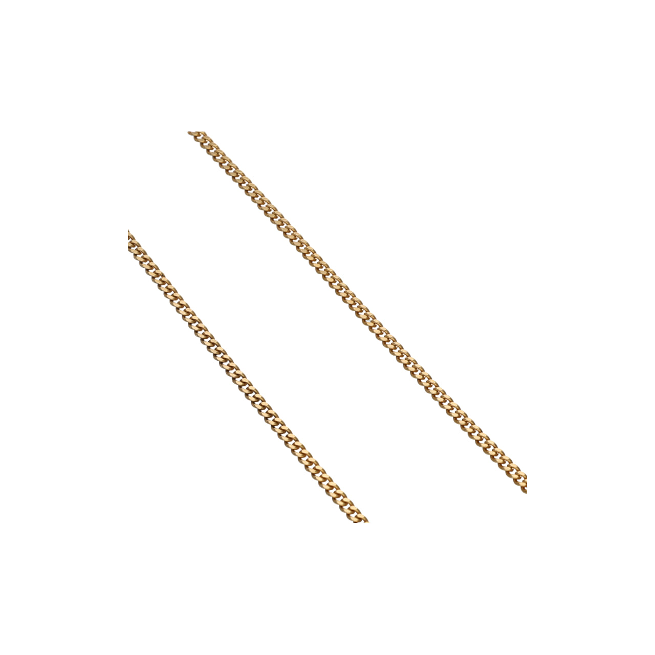Catenina vintage oro giallo 18kt maglia groumette_3