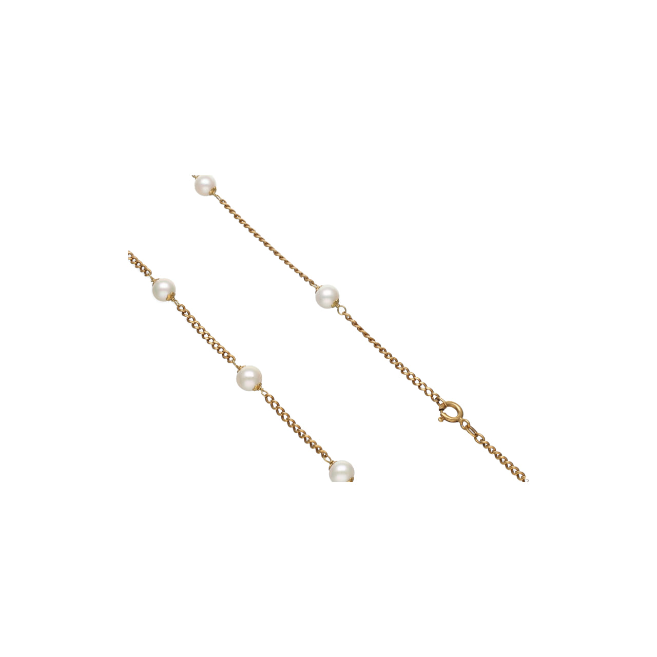 Collana lunga in oro giallo 18 kt con perle coltivate_3