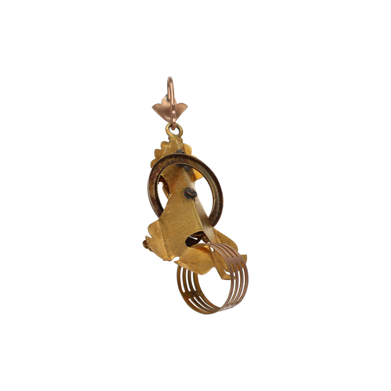 Bourbon Lucky Charm Pendant in Two-Tone Gold - Image 3