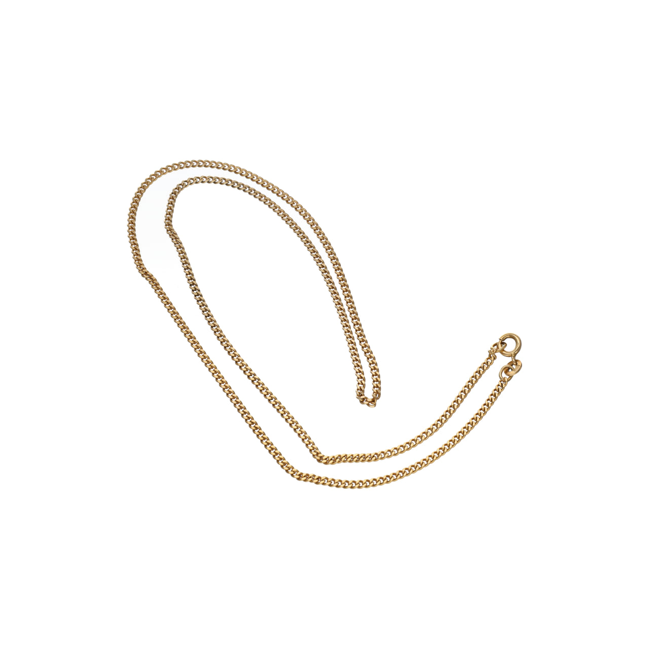 Catenina vintage oro giallo 18kt maglia groumette_2